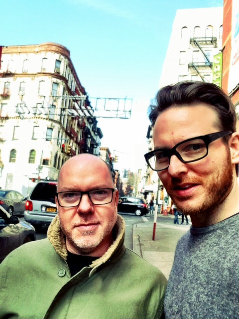 Sunny March day in New York
