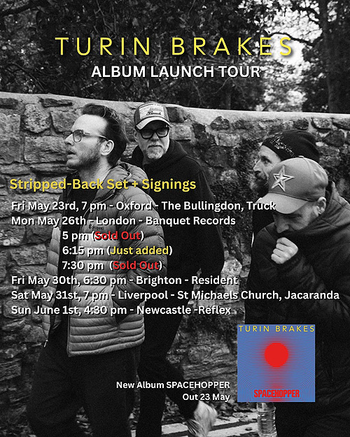 Spacehopper album launch tour Spacehopper album launch tour