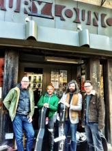 Turin Brakes outside Mercury Lounge